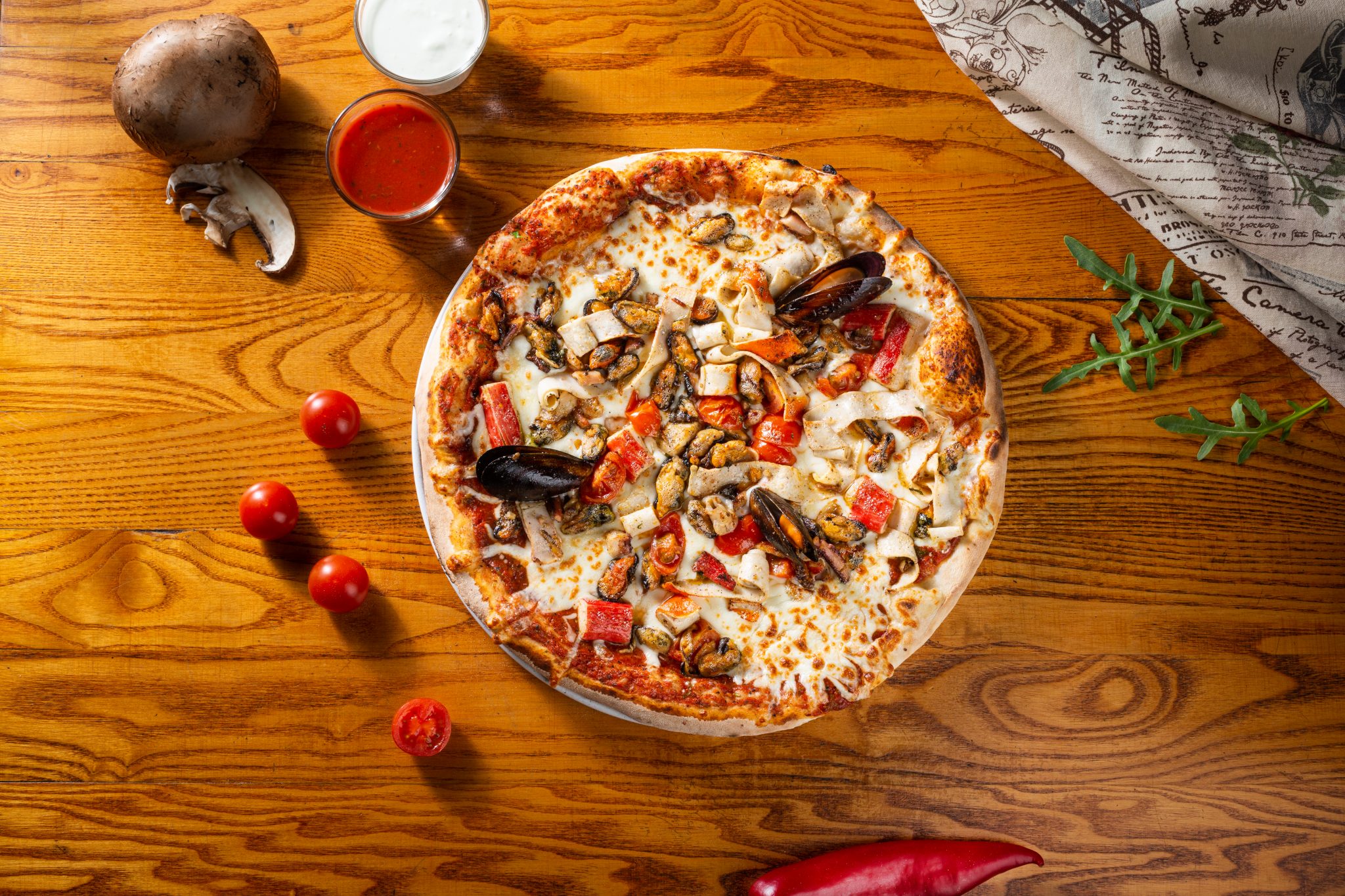 Captain Hook Restaurant pizzerie Izi d'Oro